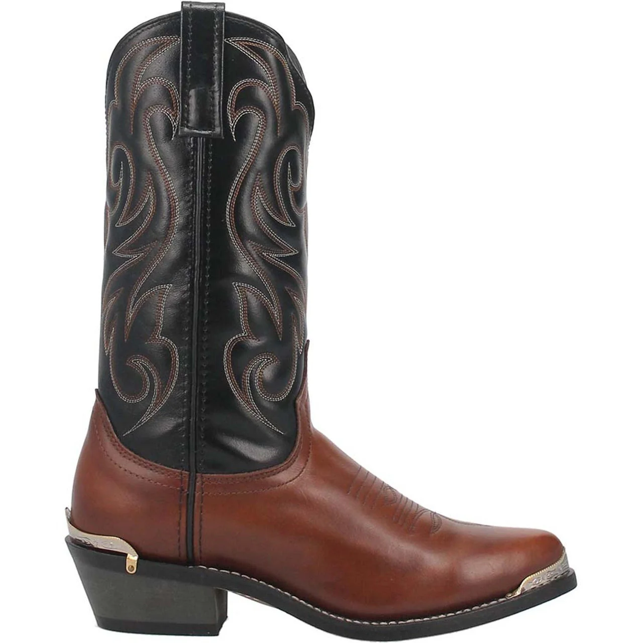 Laredo Peanut & Black Randed Men's Western Boots by Laredo Boots
