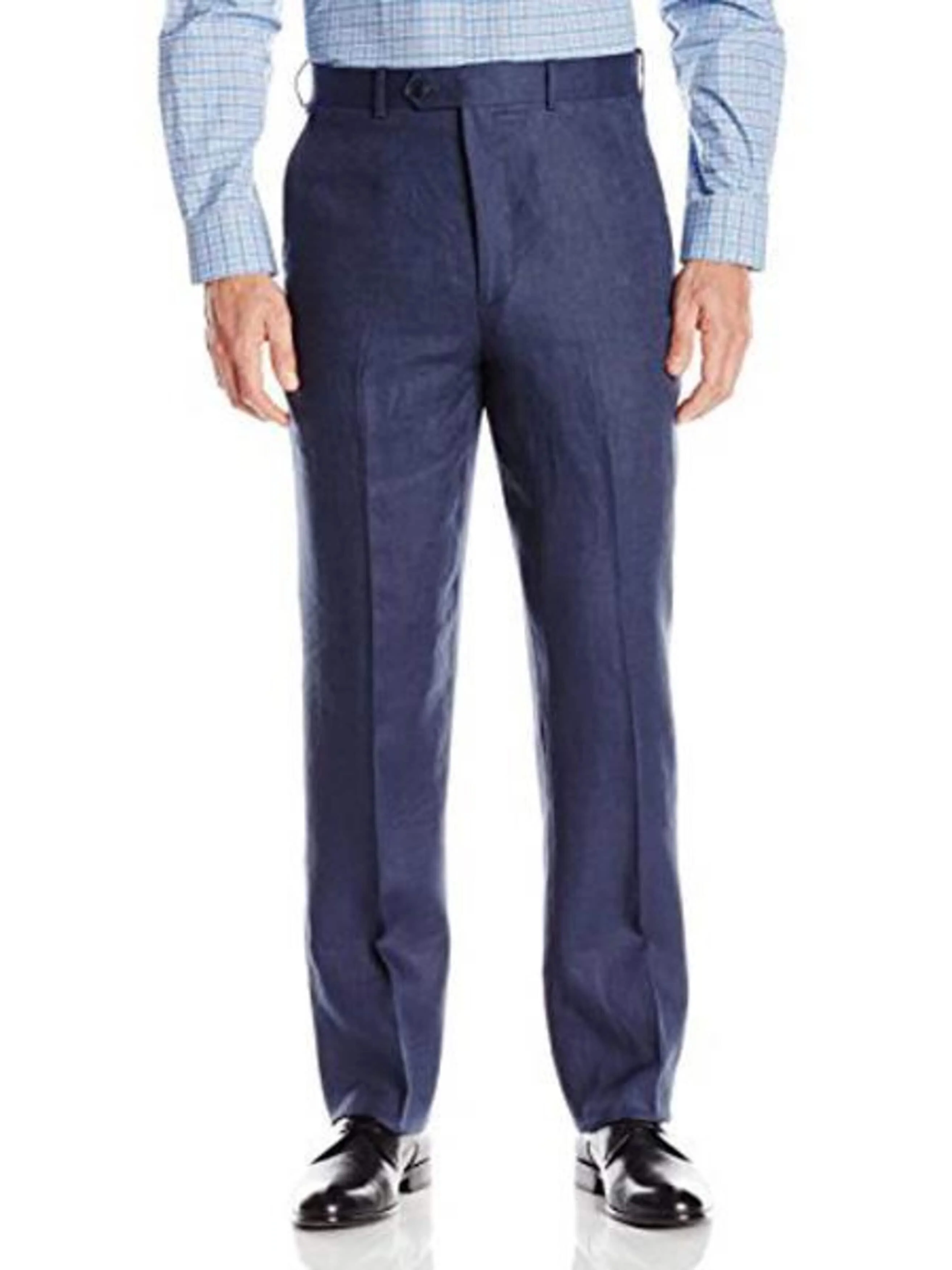 Linen Suit - Mens Summer Suits Blue Color - Beach Wedding - Image 3