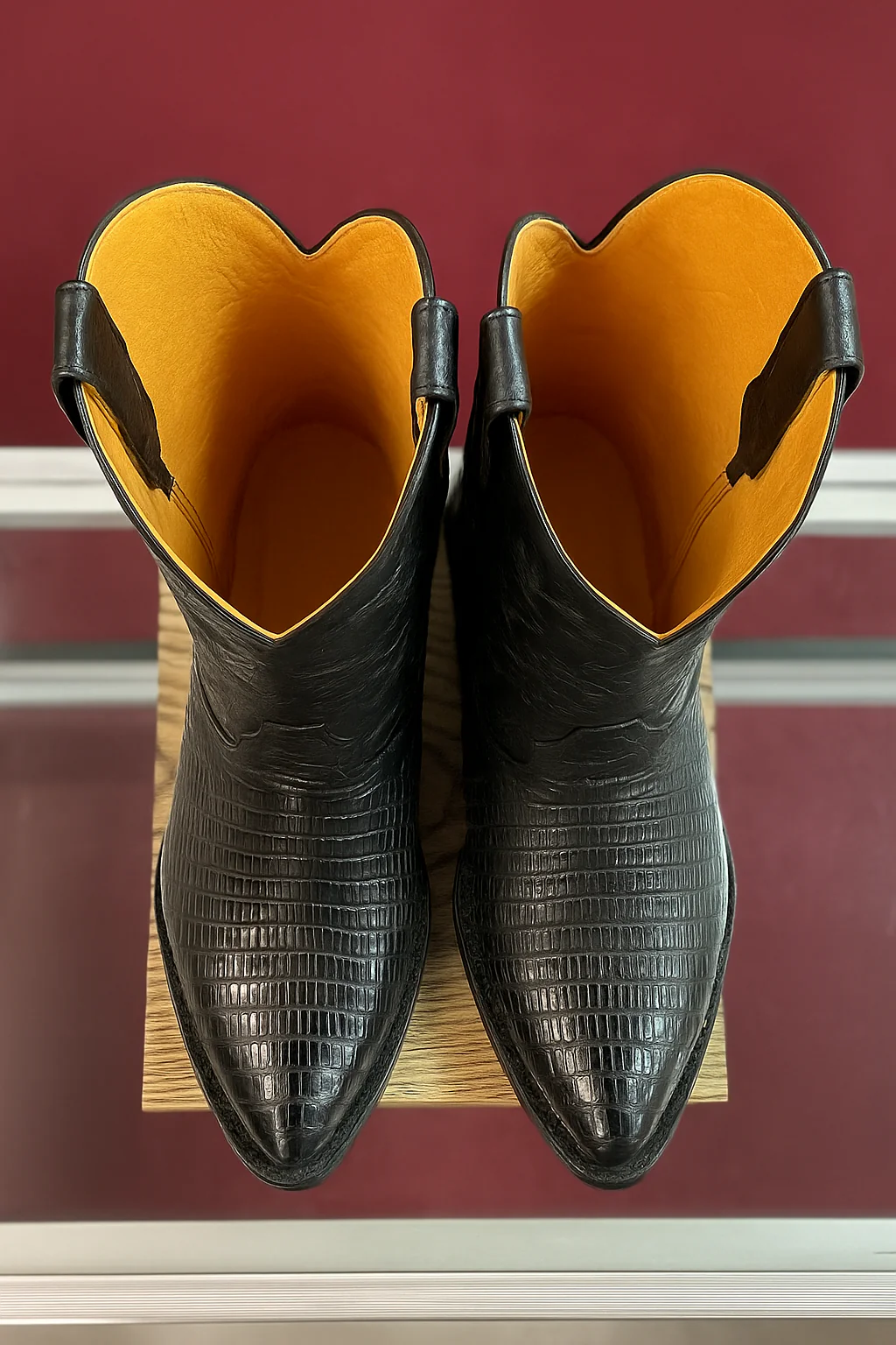 Lizard Print Western Boots - Image 16