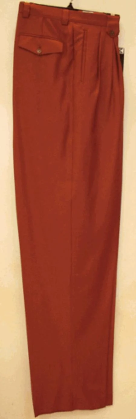 long rise big leg slacks Wine Wide Leg Dress Pants Pleated baggy dress trousers unhemmed unfinished bottom