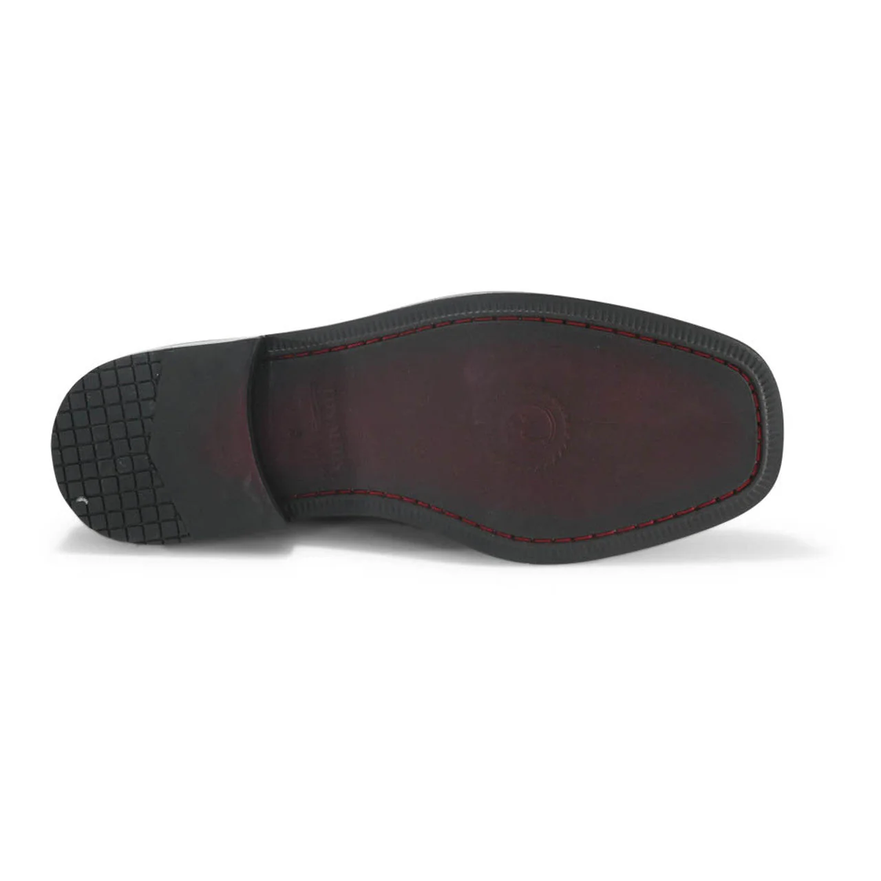 Los Altos Black Cherry Ostrich Ankle Boots - Image 4