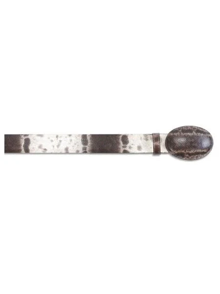 Los Altos Camel ~ Khaki Genuine Karunga Belt