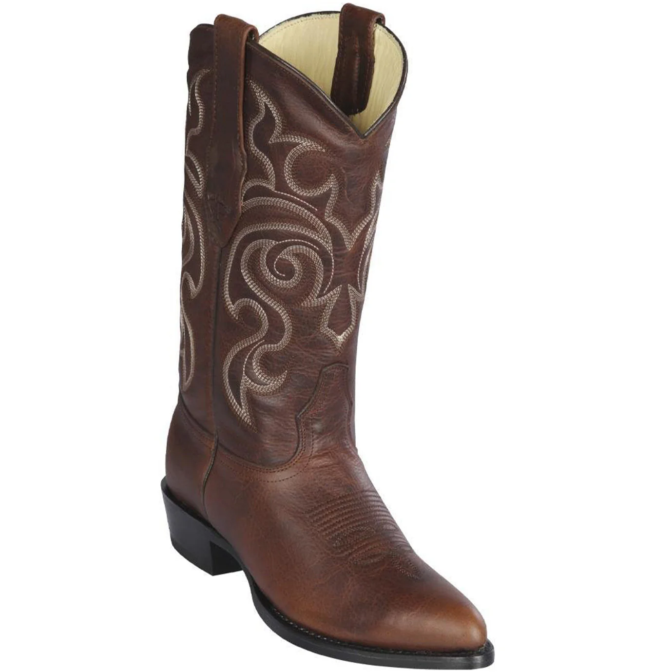Classic Medium Round Toe Cowboy Boots - Image 2