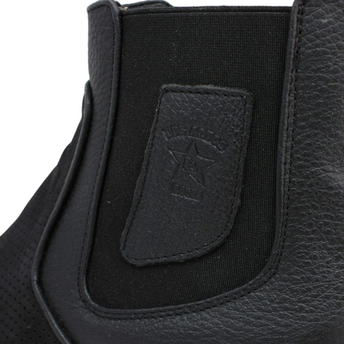 Los Altos Men's Wide Square Toe Suede Leather Short Boots LAB-82BV63 - Image 6