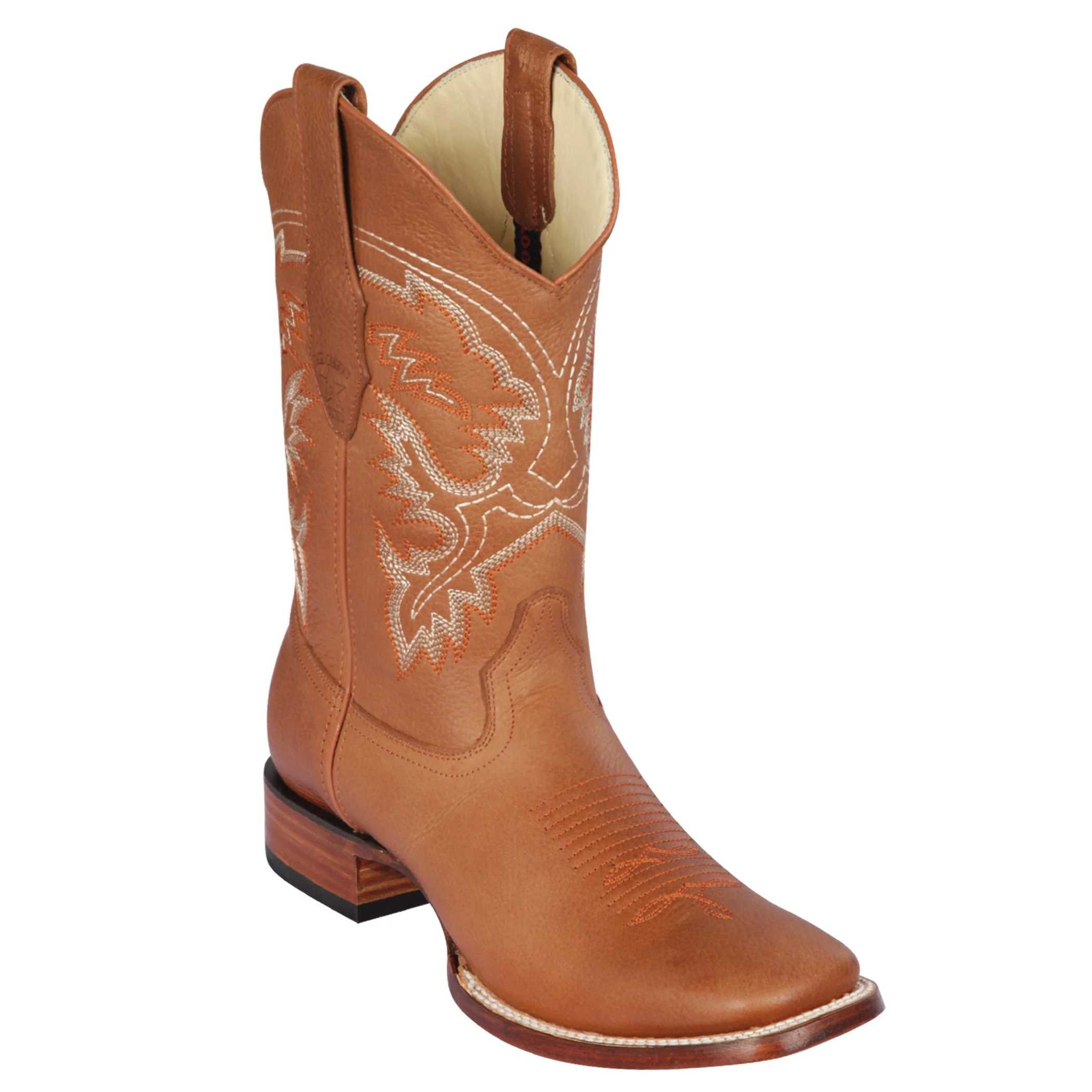 Men's Square Toe Cowboy Boots - Image 5