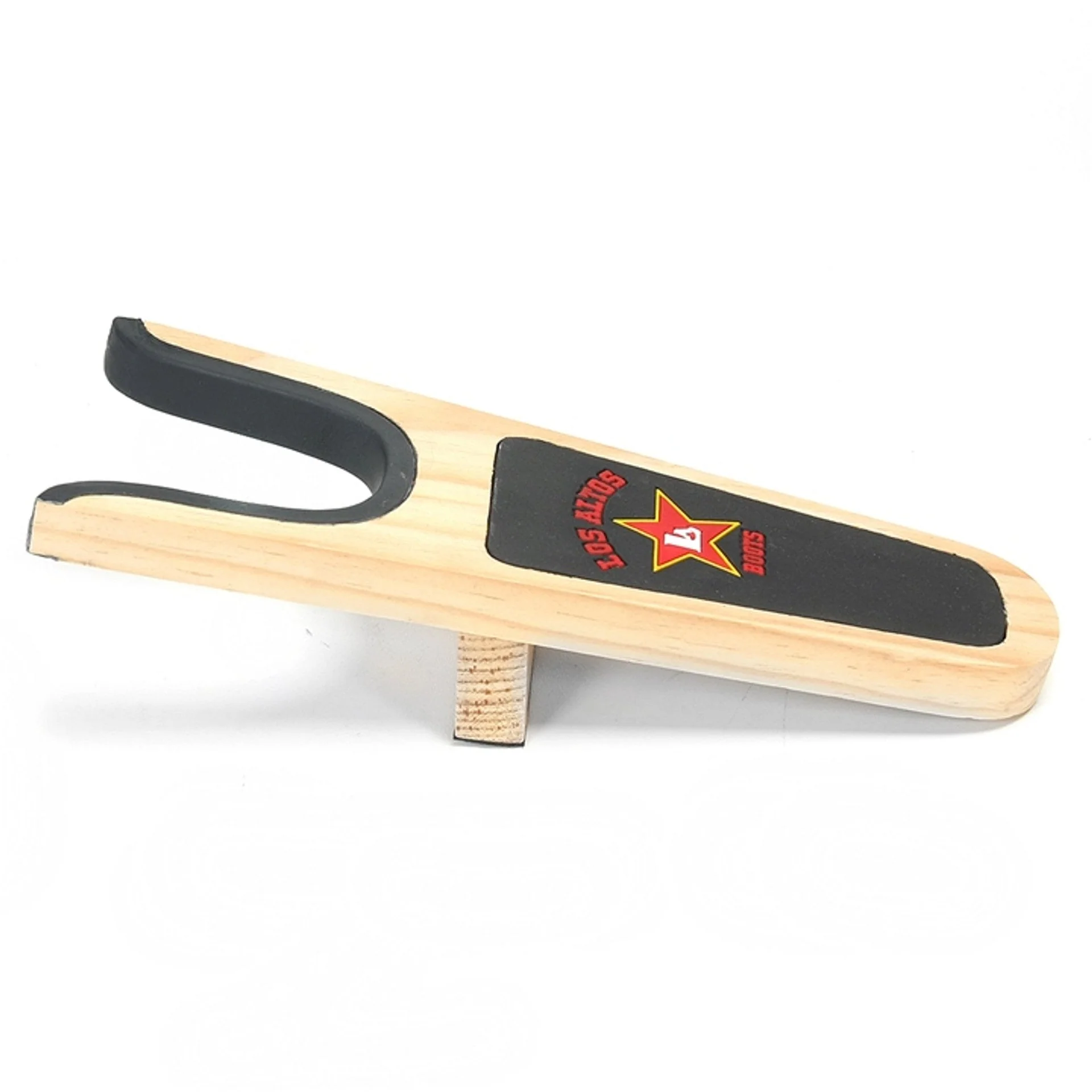 Los Altos Wooden Boot Jack in Sandal by Alligator Warehouse