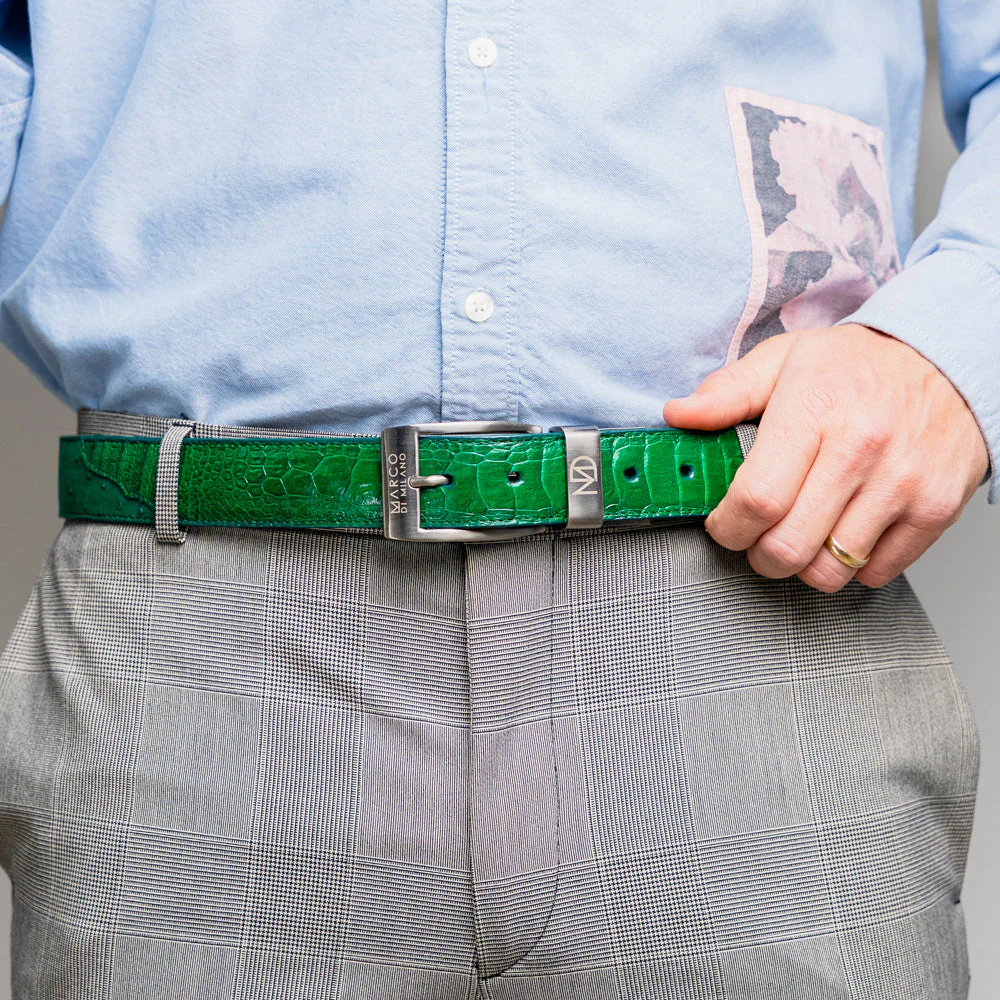 Marco Di Milano Alessio Belt Lemon Green - Image 5