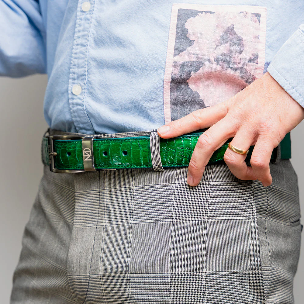 Marco Di Milano Alessio Belt Lemon Green - Image 6