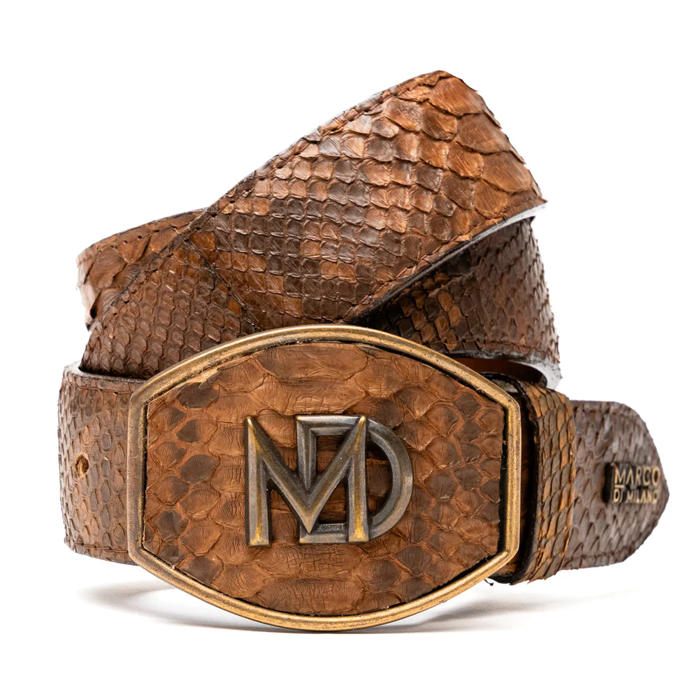 Marco Di Milano Arkansas Belt Cognac