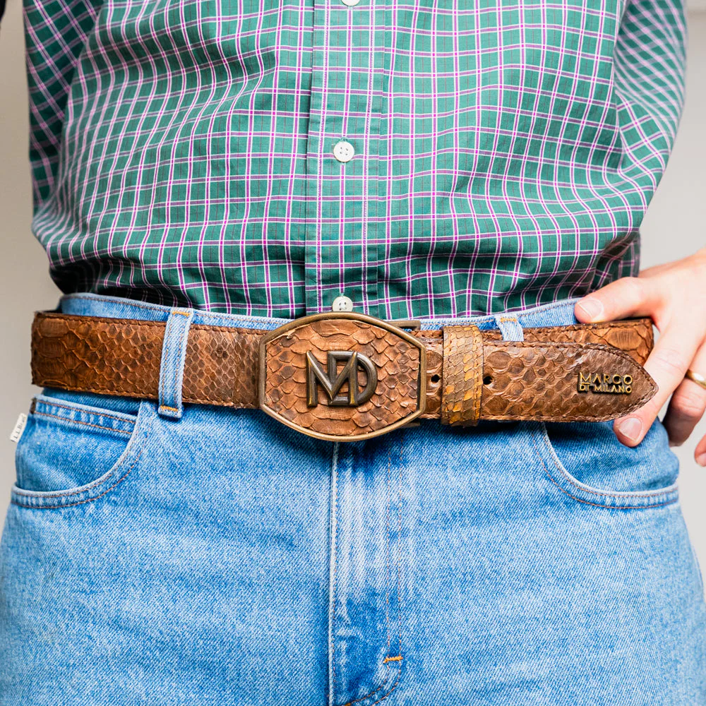 Marco Di Milano Arkansas Belt Cognac - Image 5