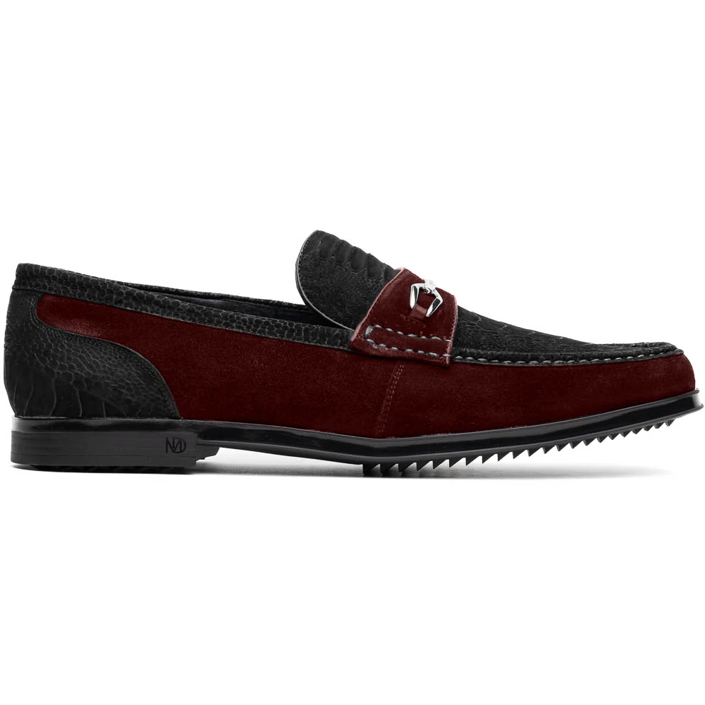 Marco Di Milano Hugo Belt Wine / Black