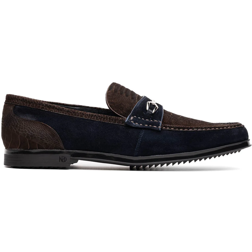 Marco Di Milano Hugo Belt Navy / Brown