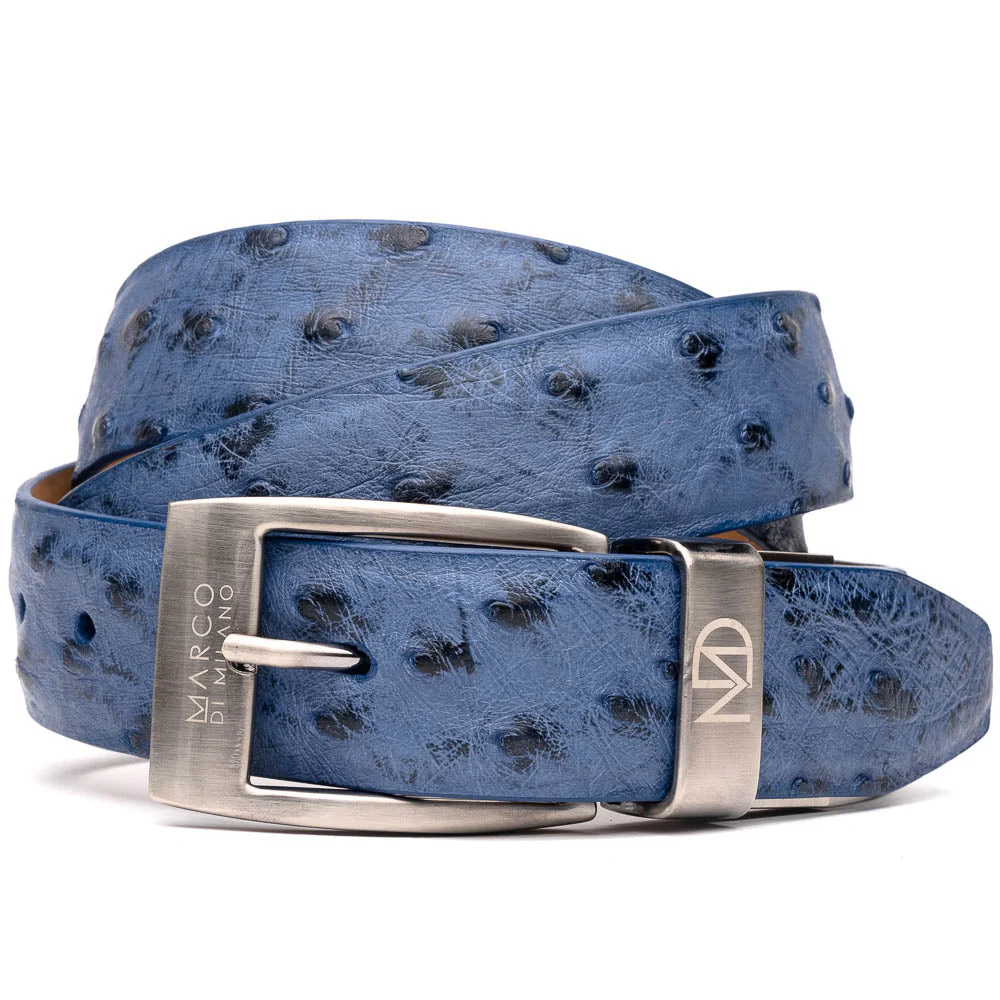 Marco Di Milano Domenico Belt Antique Navy