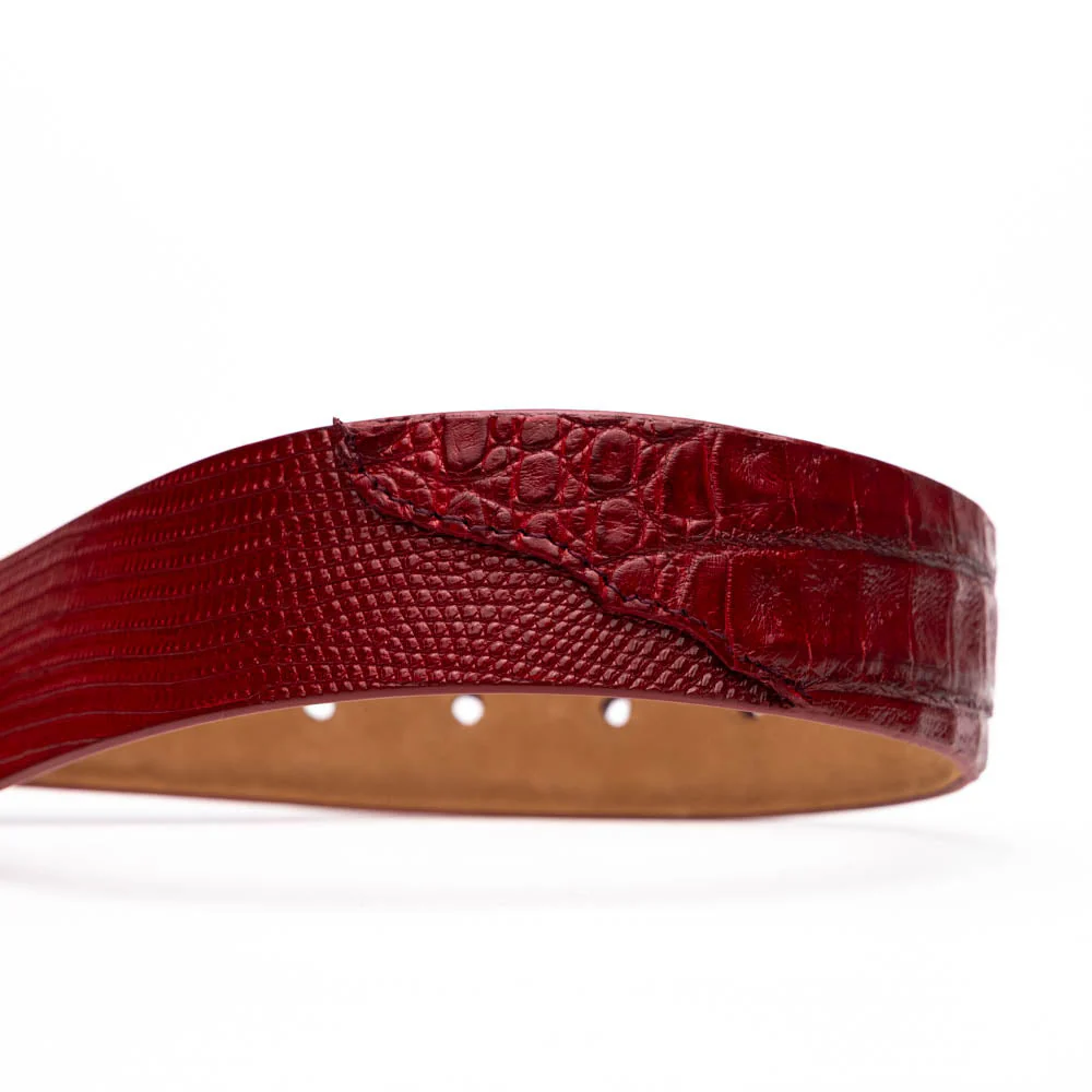 Marco Di Milano Giovanni Belt Red - Image 2