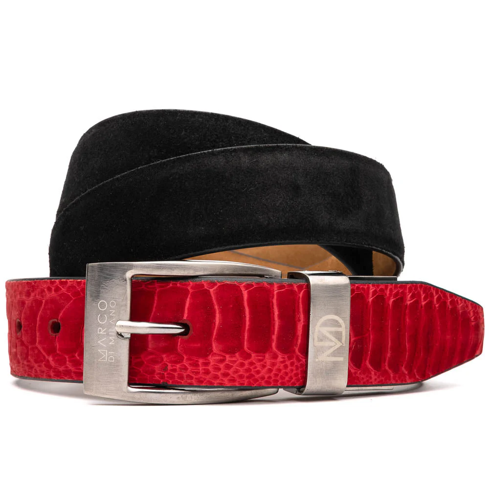 Marco Di Milano Hugo Belt Red / Black