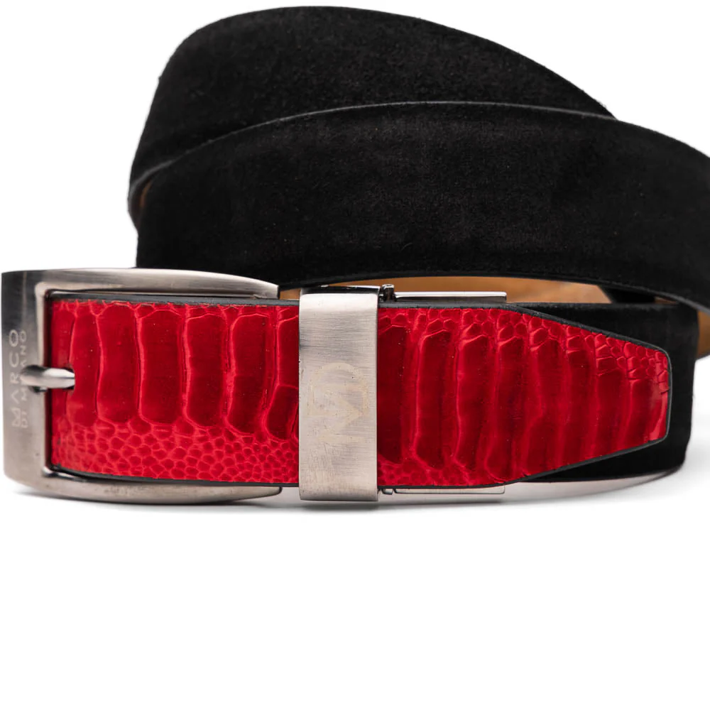 Marco Di Milano Hugo Belt Red / Black - Image 2