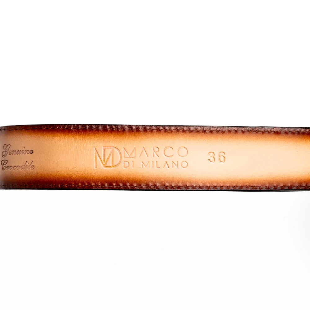 Marco Di Milano Iowa Belt Stone Brown - Image 3