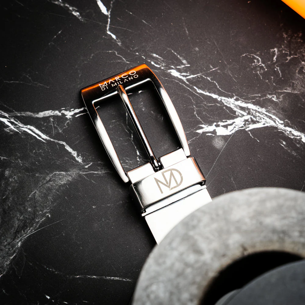 Marco Di Milano Luciano Belt Blue / Brandy - Image 9