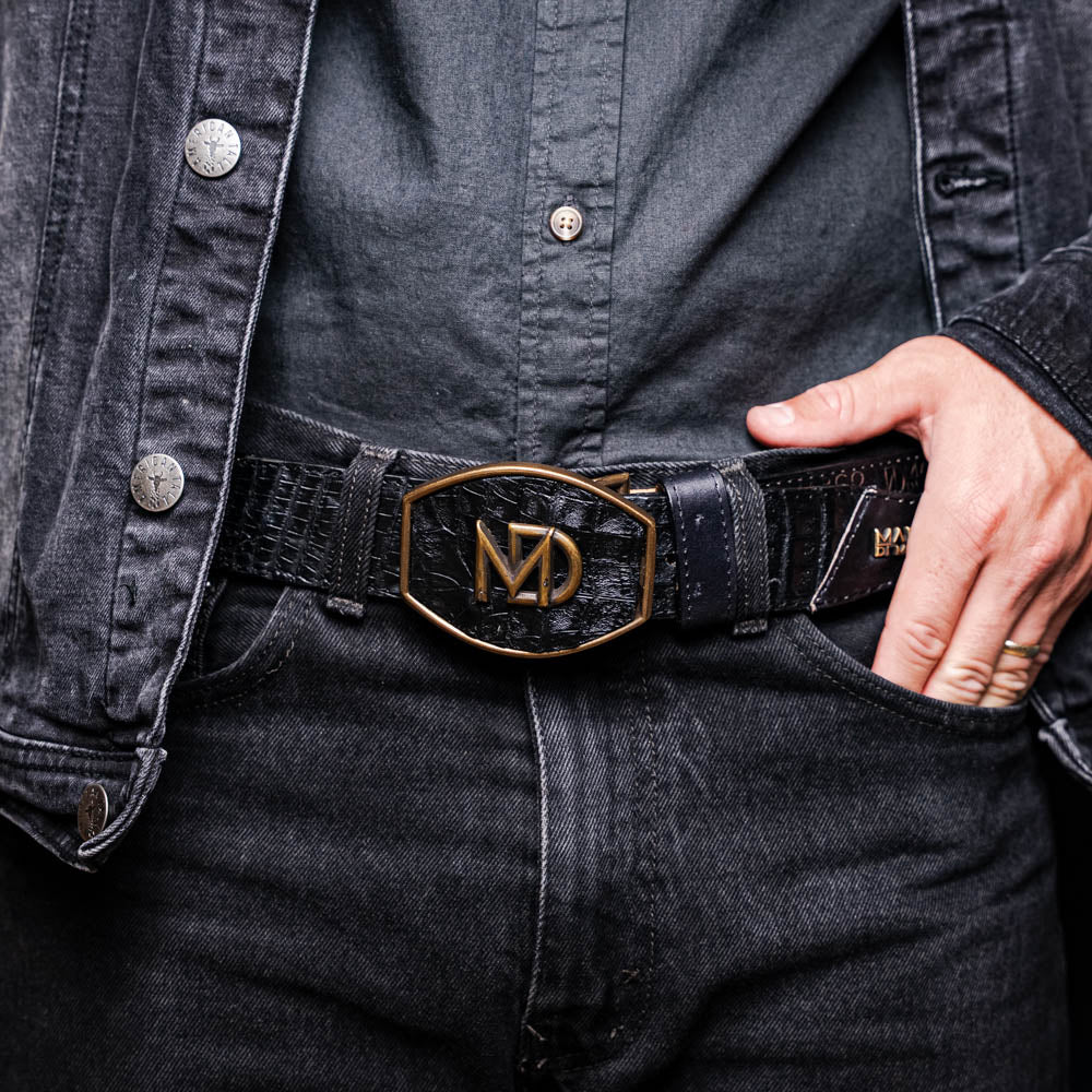 Marco Di Milano Montana Belt Black - Image 9