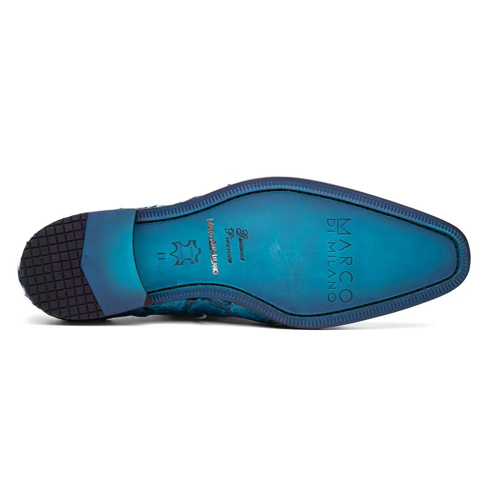 Marco Di Milano Olivieri Belt Caribbean Blue - Image 5