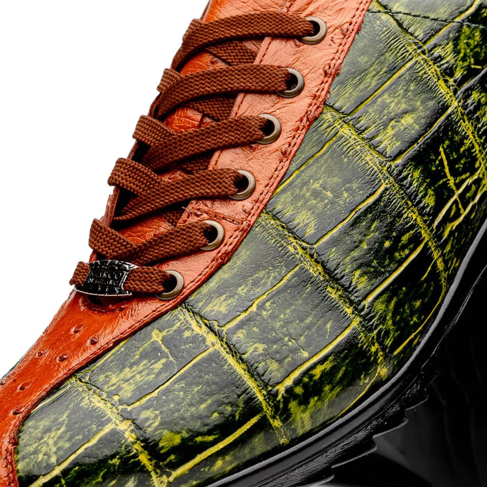 Marco Di Milano Saulo Green / Cognac - Image 4