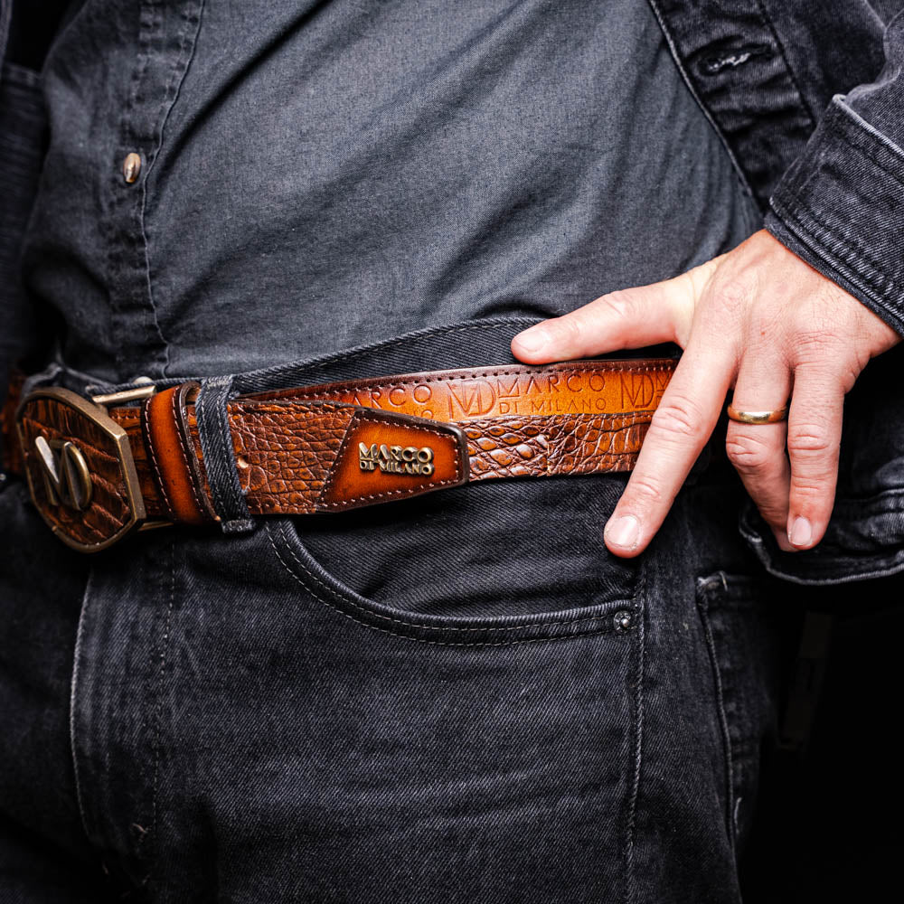 Marco Di Milano Texas Belt Aged Maple - Image 10