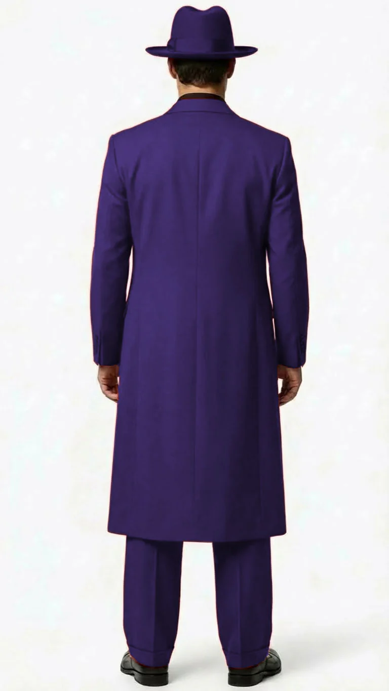 Men’s 1920s Red Zoot Suit – Long Mafia Gangster Three-Piece Vintage Outfit Zuit Pachuco Style - Image 41
