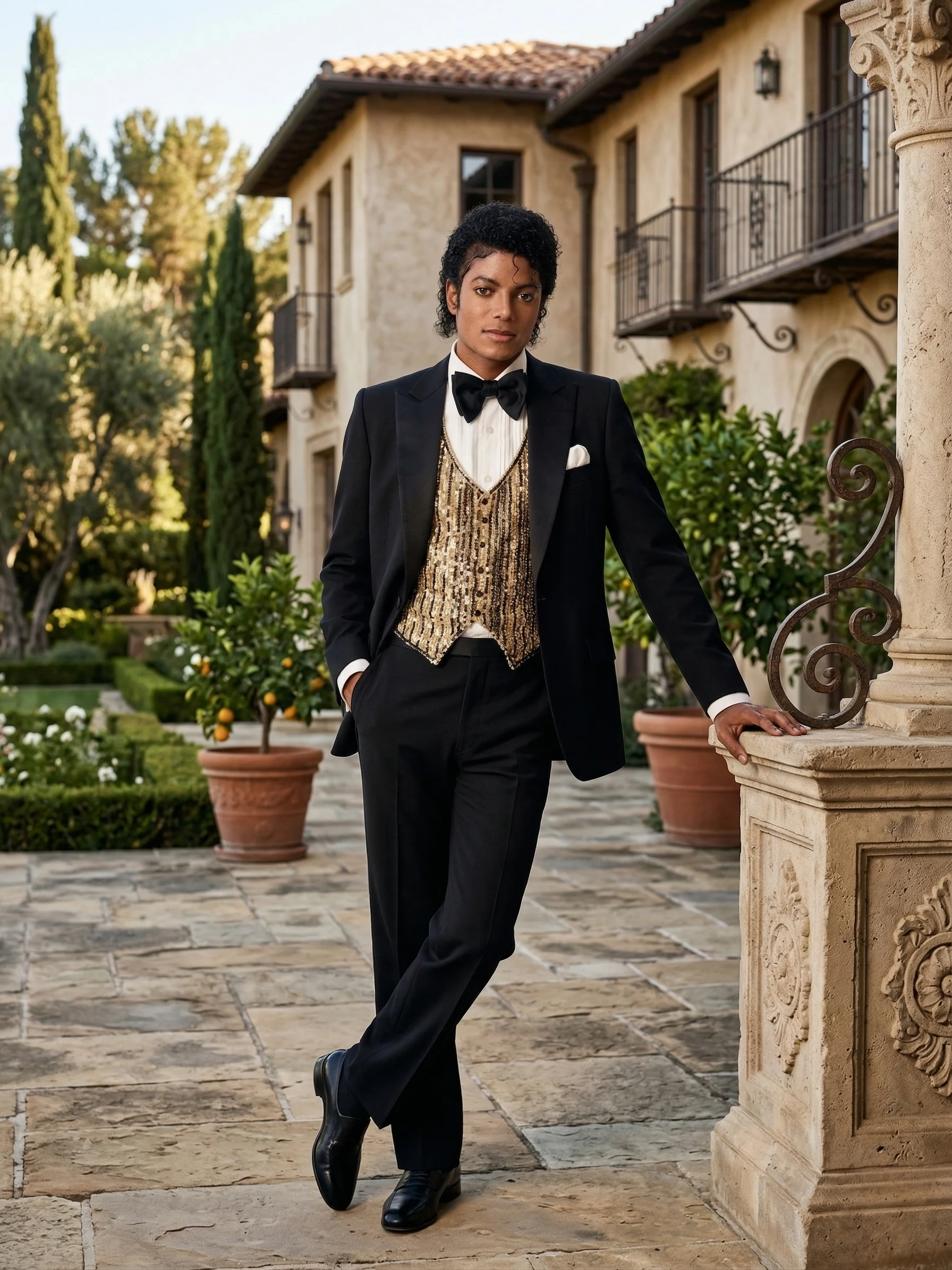 Men’s Black Tuxedo Blazer Michael Jackson Award Ceremony Vintage Jacket – Classic Formal, Elegant Party Dinner Jacket - Image 5