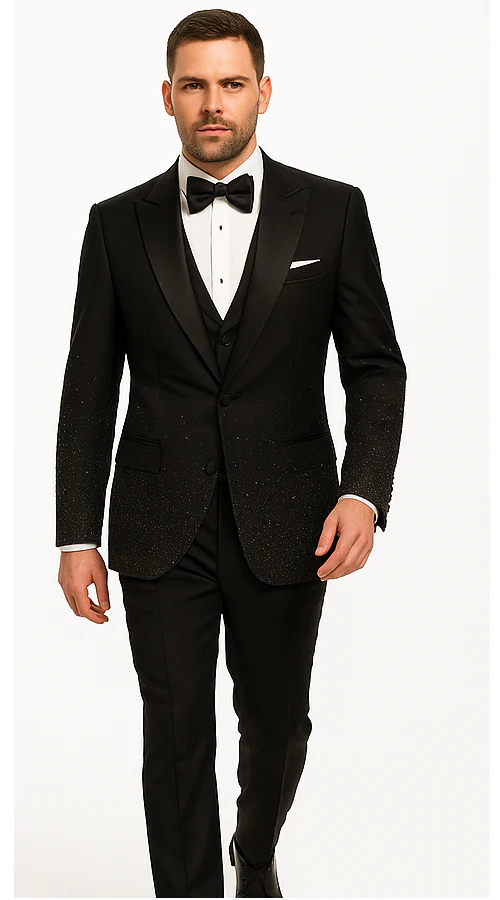 Men’s Formal Tuxedo in Black – After Six Classic Style - Image 2