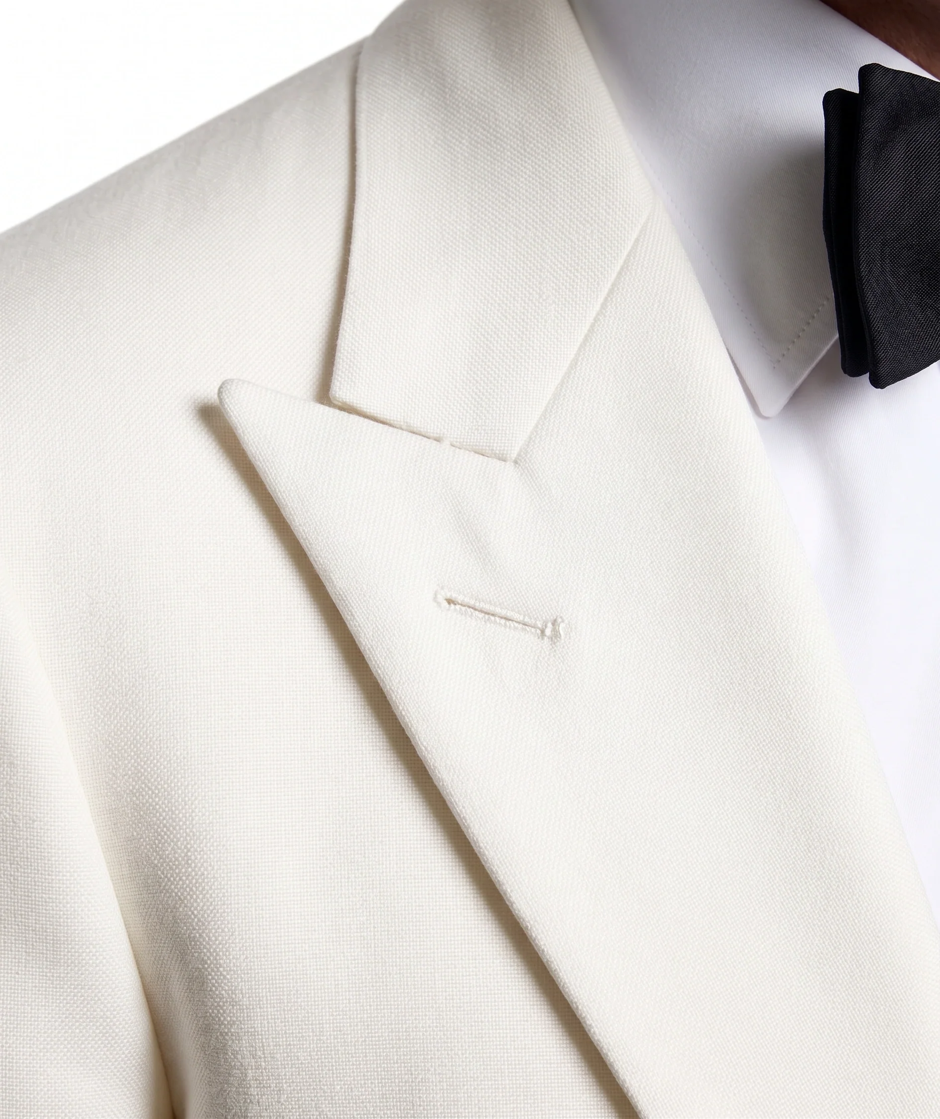 Men’s Pure White Dinner Jacket Blazer – James Bond Style Formal Tuxedo Blazer for Wedding, Black Tie & Evening Wear - Image 6