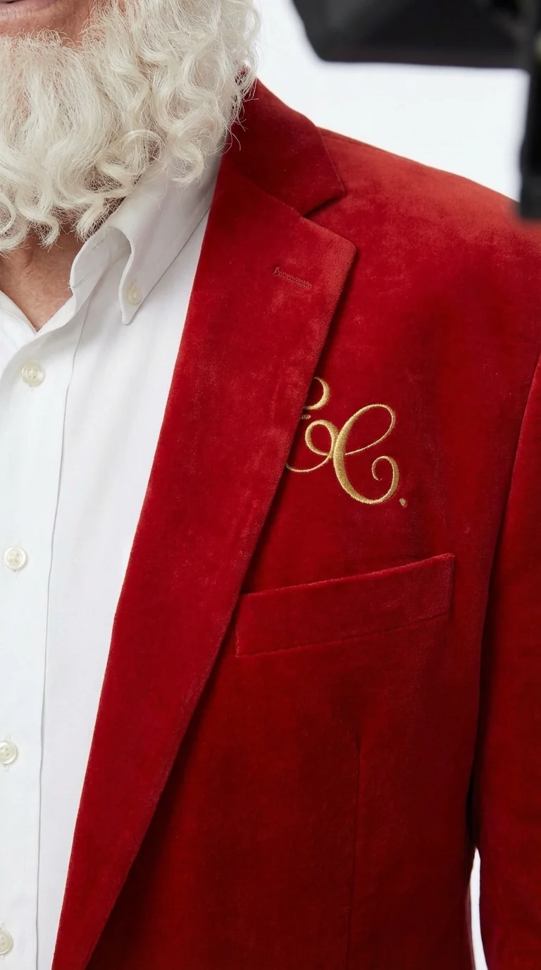 Men’s Red Velvet Blazer Santa Clauses Tim Allen Inspired Jacket – Festive Christmas Party Blazer, Holiday Costume Jacket Christmas New Year - Image 12