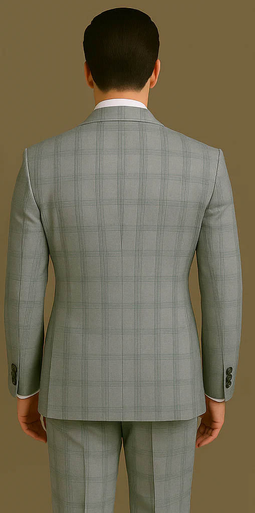 Men’s Rossi Man Milano RM1828 – Slim Fit Modern Suit | Stylish Formal Wear - Image 2