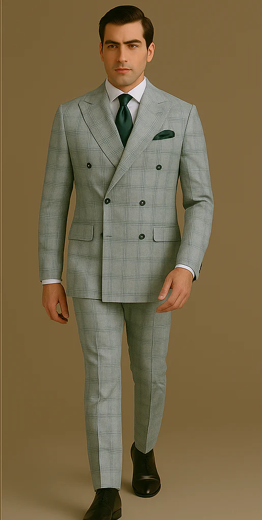 Men’s Rossi Man Milano RM1828 – Slim Fit Modern Suit | Stylish Formal Wear - Image 4