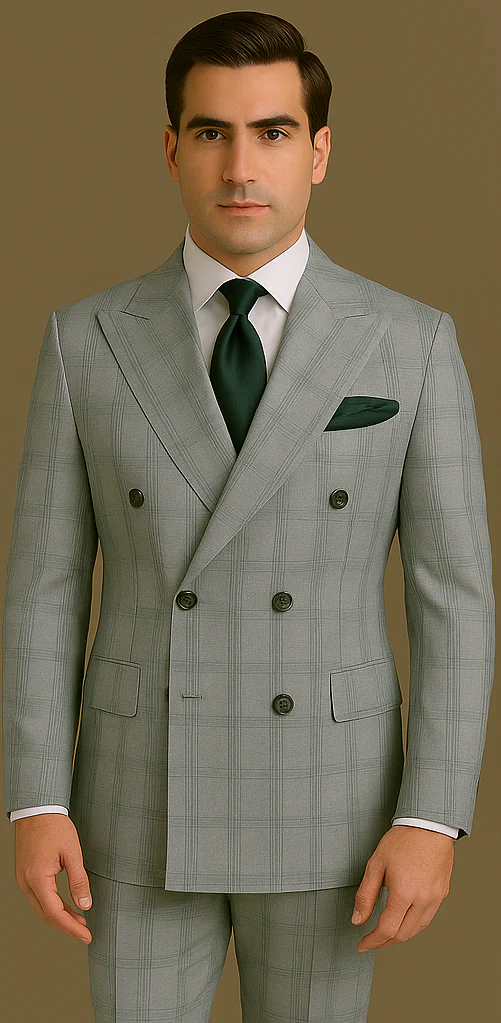 Men’s Rossi Man Milano RM1828 – Slim Fit Modern Suit | Stylish Formal Wear - Image 5