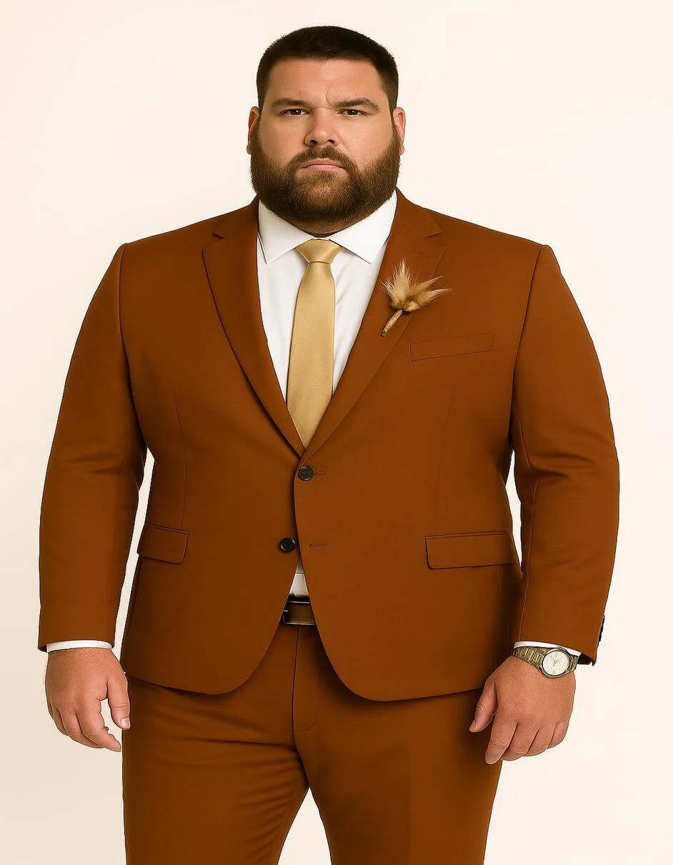Rust Groom Suit for Every Occasion - Image 3