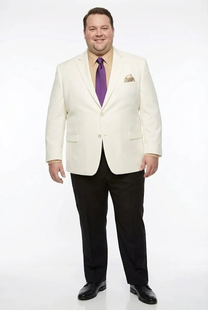 Men’s White Blazer Jacket – Classic Fit Formal Sport Coat with Gold Buttons - Image 7