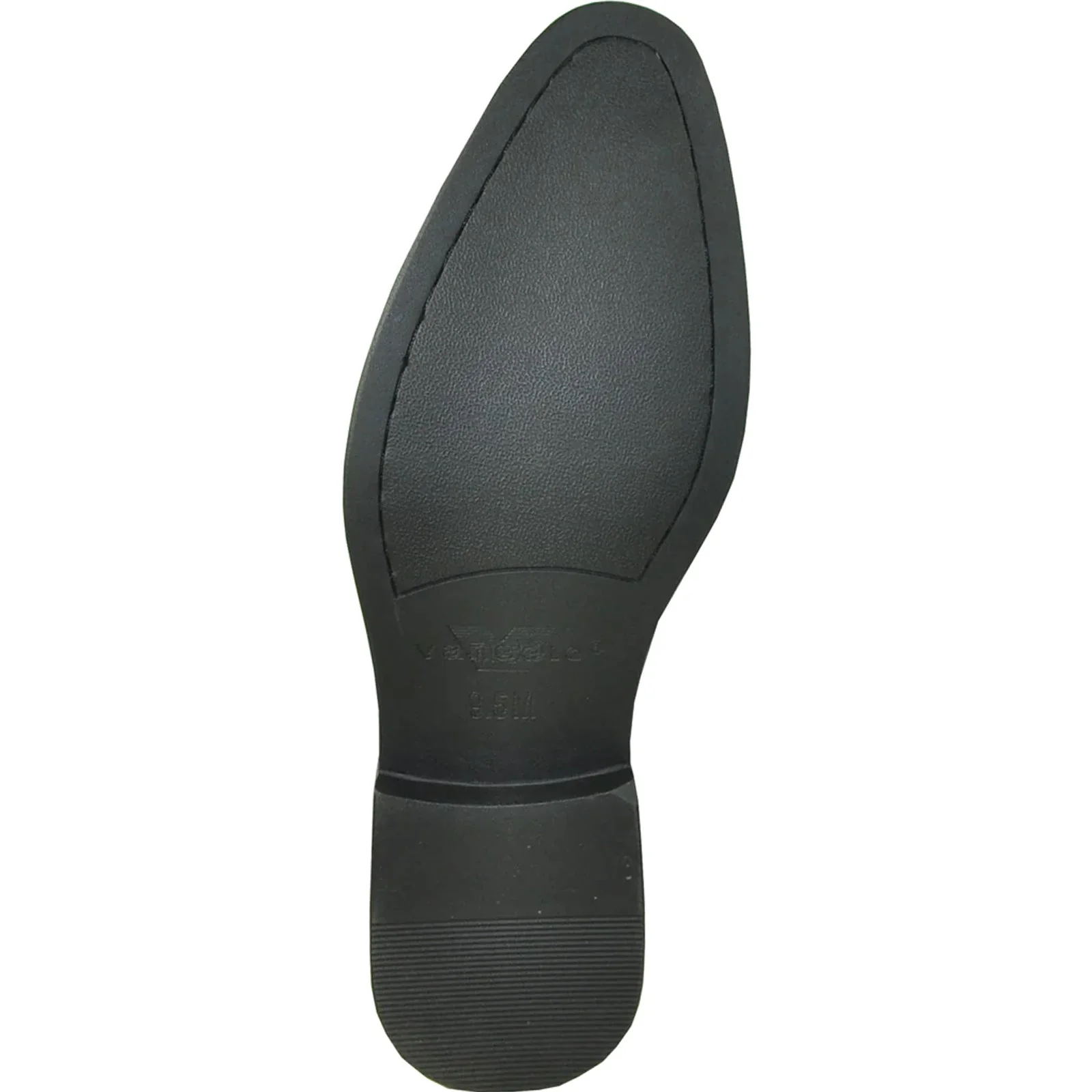 Mens 1920's Gangster Wingtip Dress Shoe in Black & White - Image 7