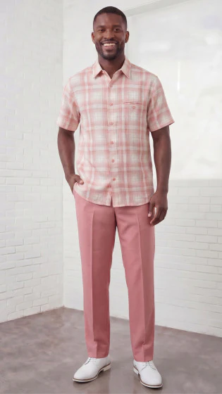 Mens 2 Piece Walking Suit - Classic Plaid - Image 5