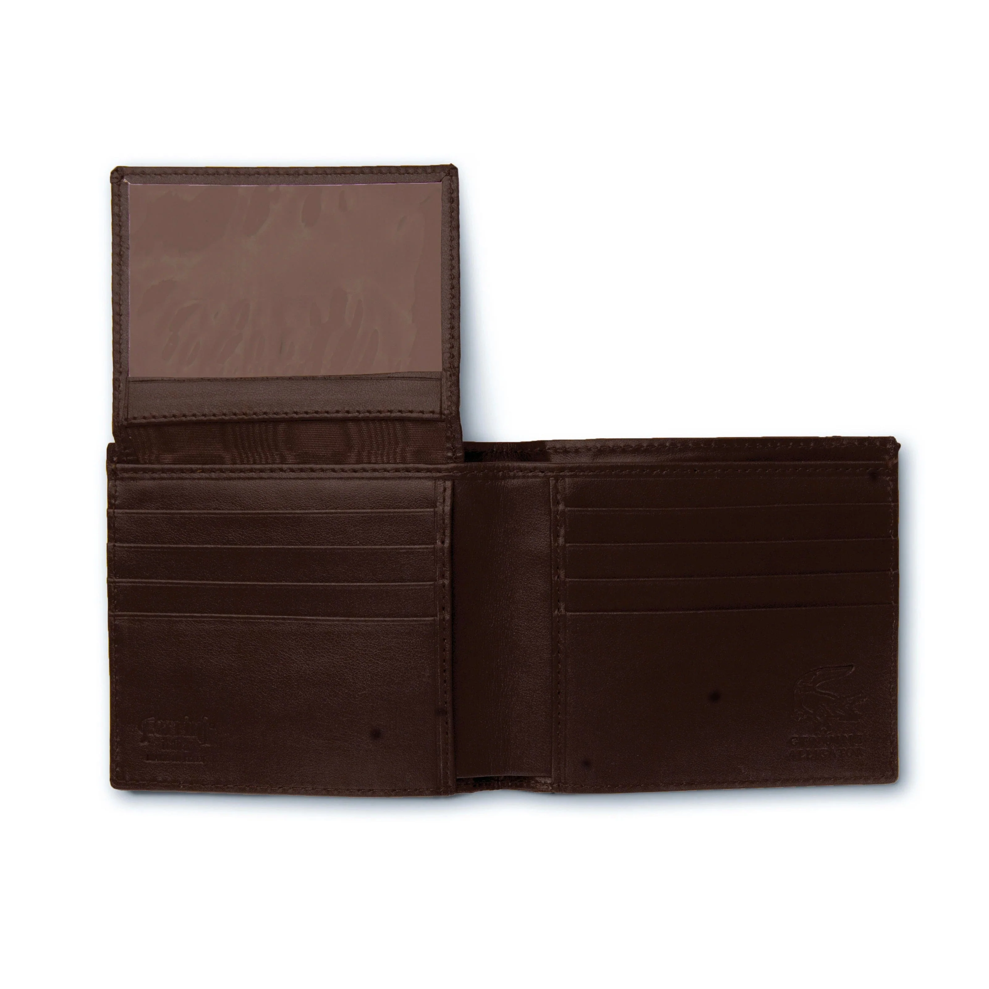 Men's Genuine Exotic Animal Skin Ferrini Hornback Crocodile Card Holder by Ferrini USA - Image 3