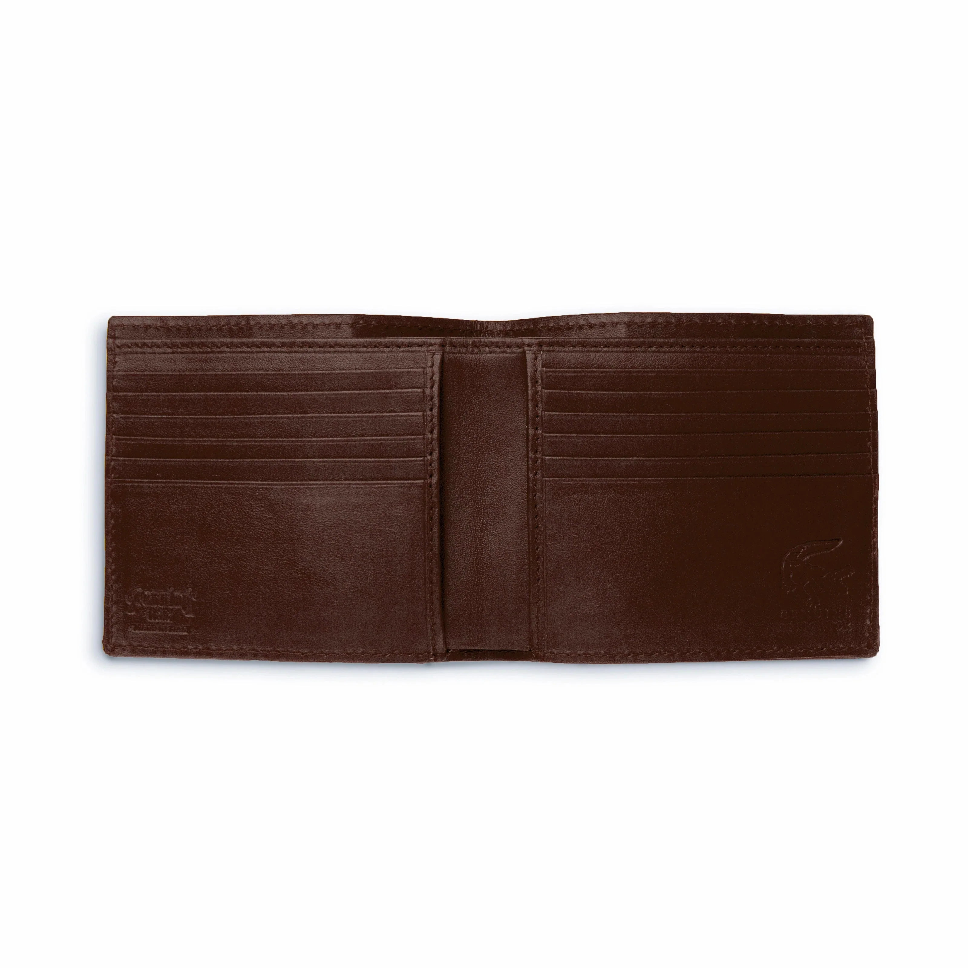 Men's Genuine Exotic Animal Skin Ferrini Hornback Crocodile Card Holder by Ferrini USA - Image 3