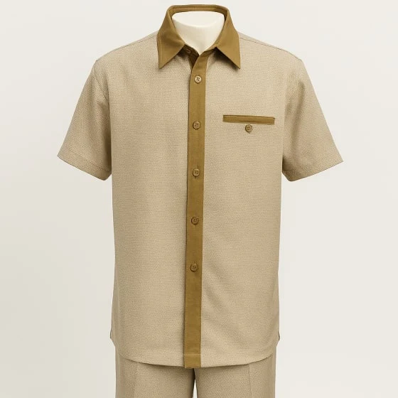 Mens Big and Tall Walking Suit - White - Image 3
