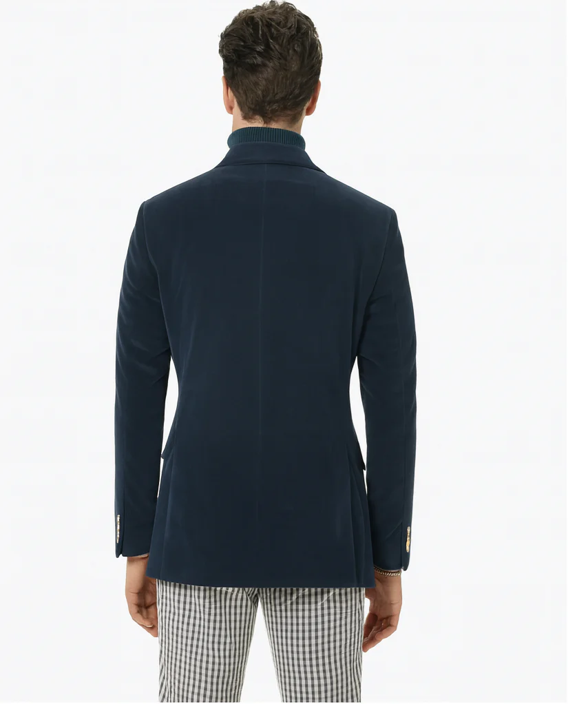 Mens Blazer French Blue - Image 3