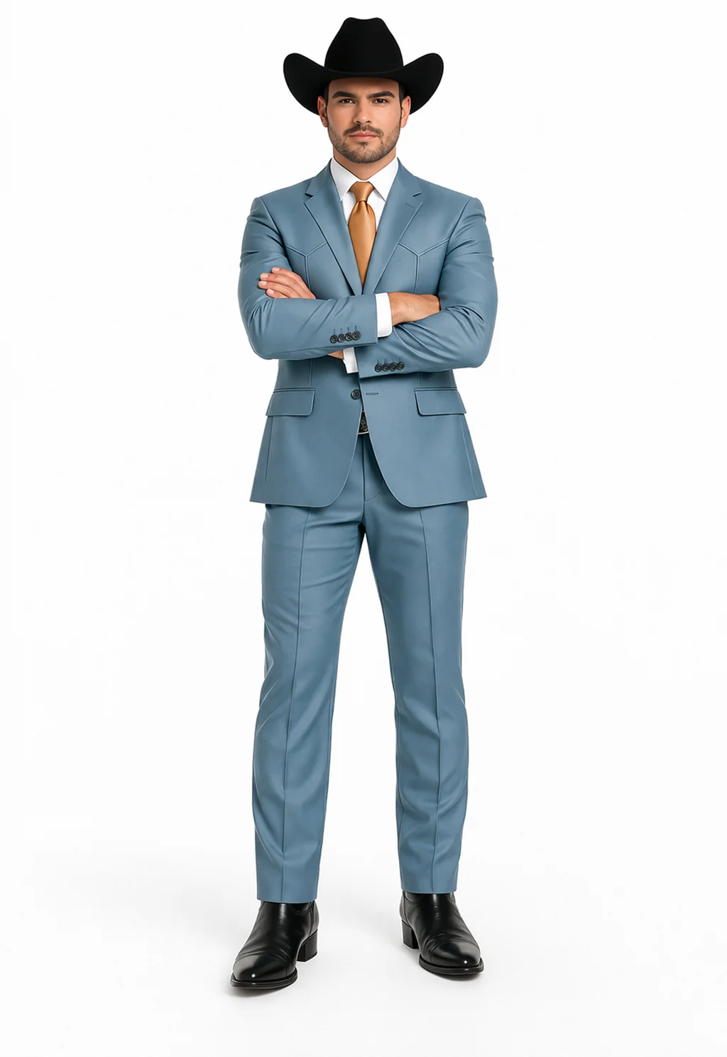Mens Blue Tuxedo - Image 5