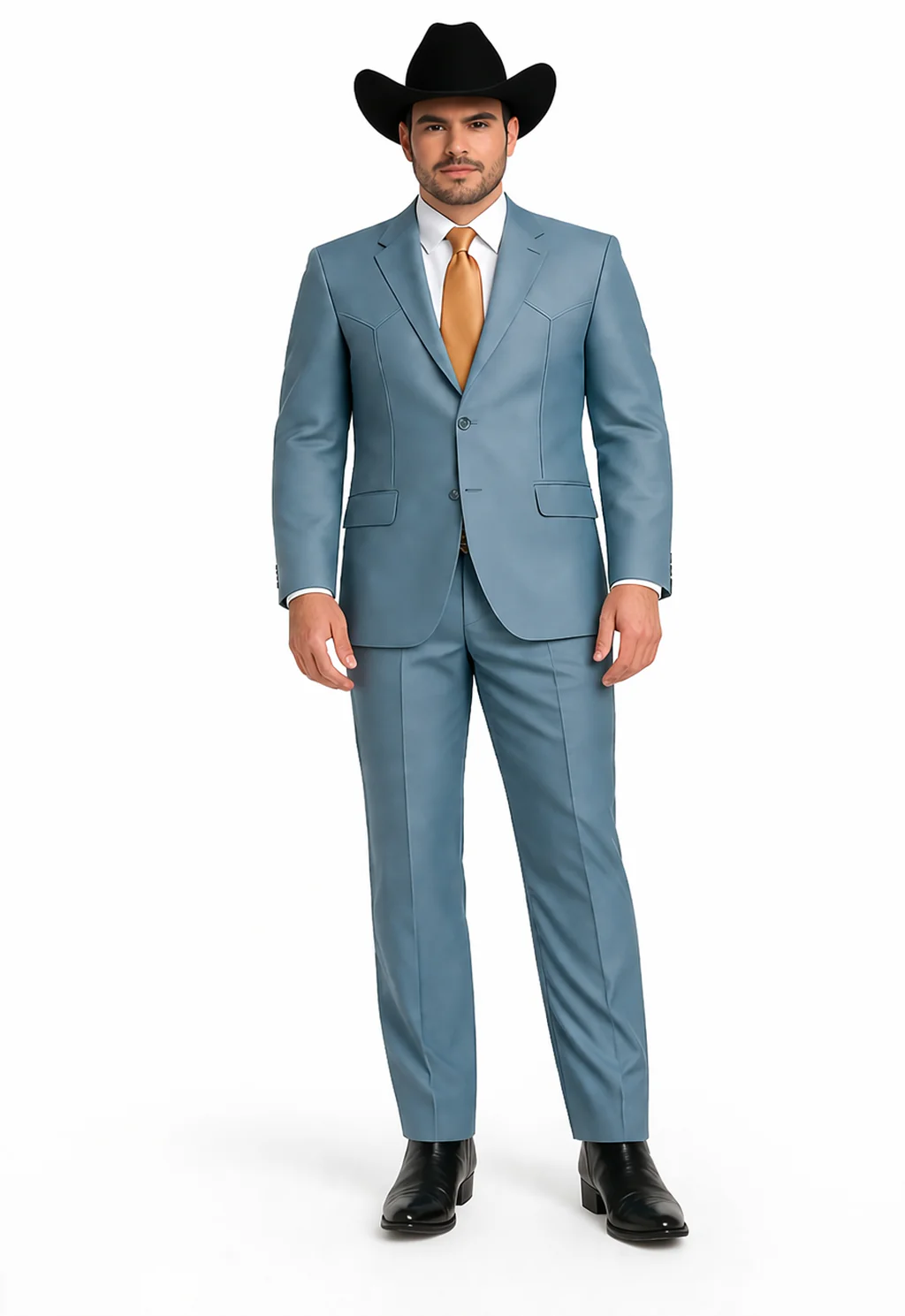 Mens Blue Tuxedo - Image 7