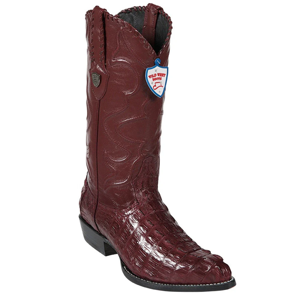 Mexican Cowboy Boots Caiman Tail - Image 3