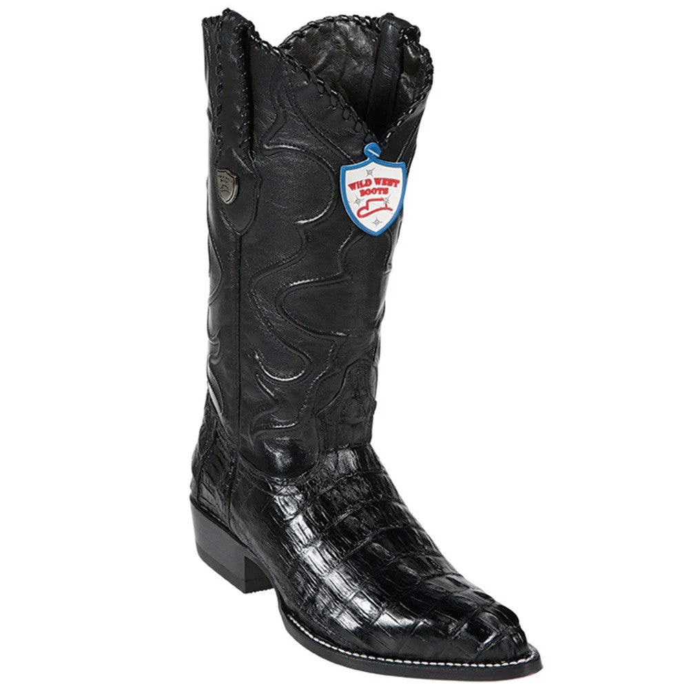 Mexican Cowboy Boots Caiman Tail - Image 4