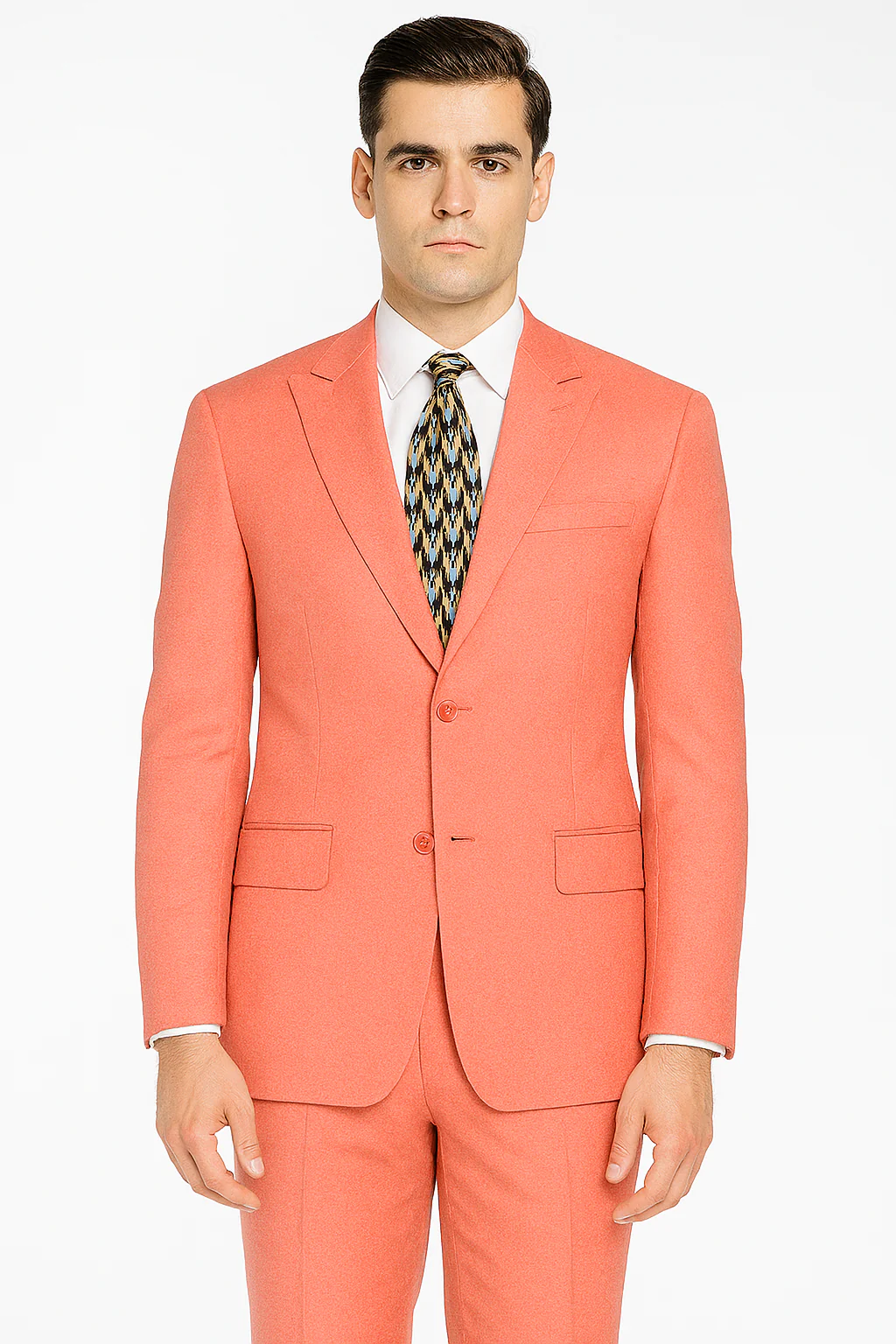 Mens Coral Suit - Coral Sport Coat
