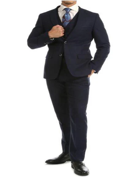Mens Country Wedding Suits - Mens Country Wedding Attire - Navy