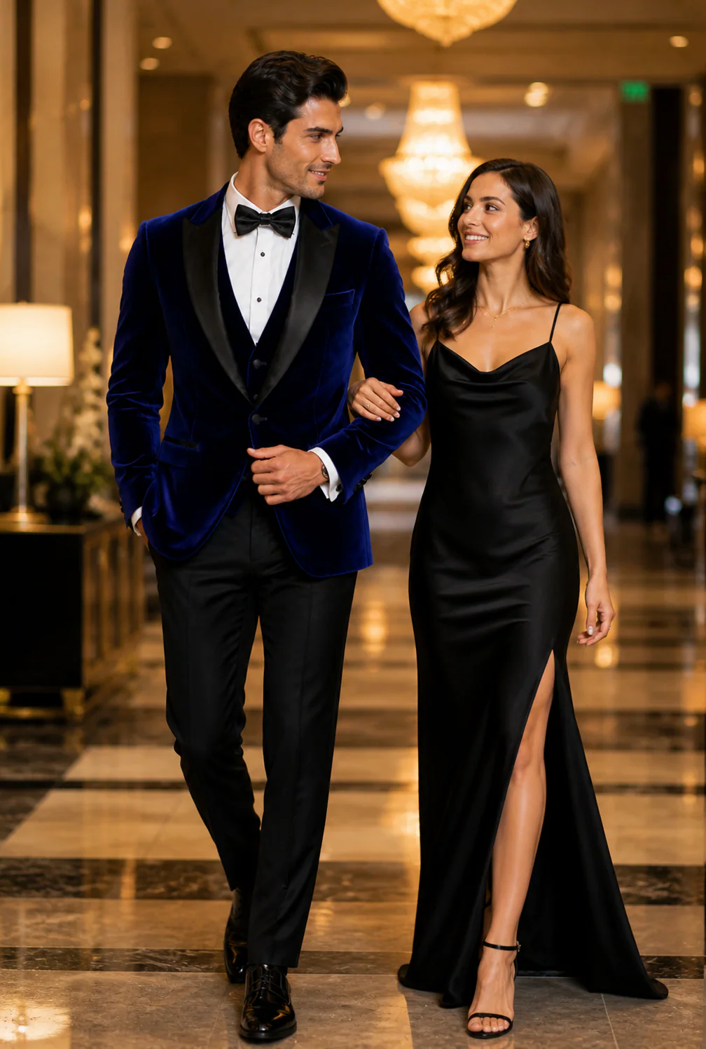 Mens Designer Velvet Tuxedo Jacket in Red - Image 17