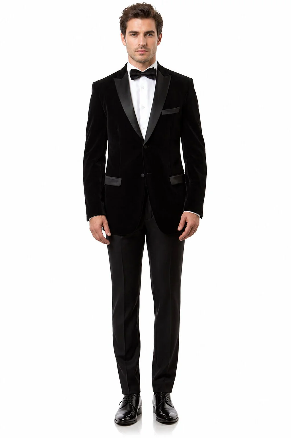Mens Designer Velvet Tuxedo Jacket in Red - Image 18